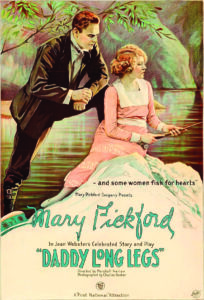 Cartel de Papá piernas largas, Marshall Neilan, 1919