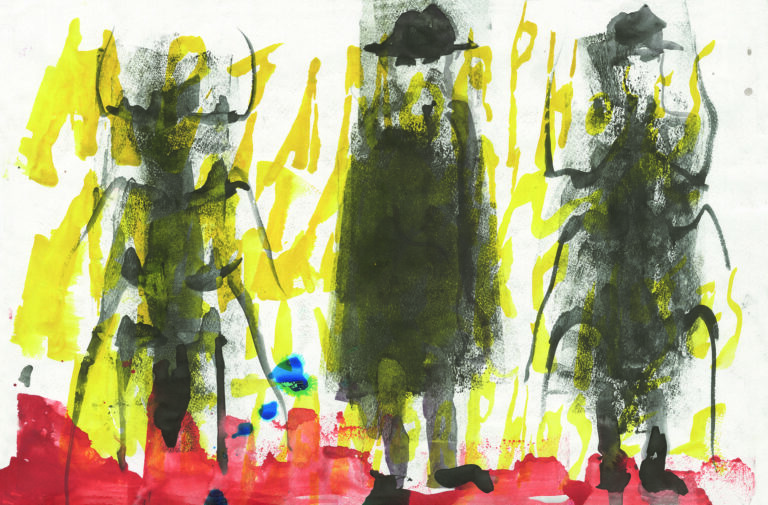 Ilustración de Miquel Barceló para La transformación de Franz Kafka. © Galaxia Gutenberg